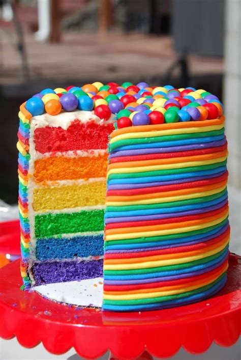 Ricetta Rainbow Cake O Torta Arcobaleno Foto Pourfemme Torta Di