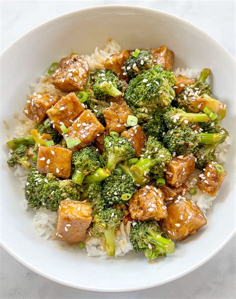 Sesame Tofu With Broccoli Stir Fry The Urben Life