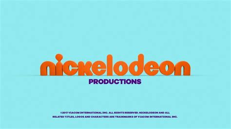Nickelodeon Productions Logo Unused Variant 20172 Youtube