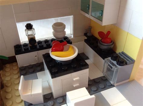 Modern Lego Farmhouse Kitchen Lego Photo Lego Legos