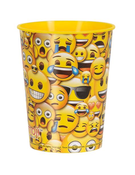 Vaso Smiley Emoji Decoracióny Disfraces Originales Baratos Vegaoo