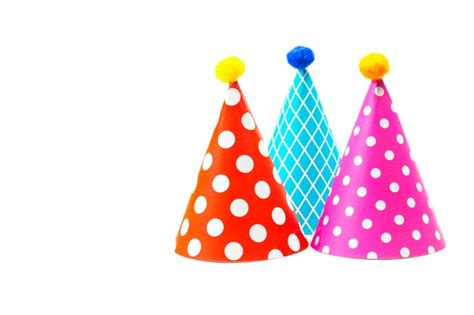 Premium Photo Colorful Party Hats For Party