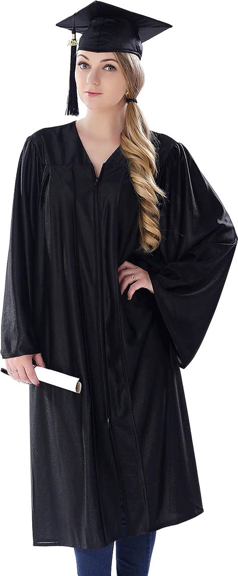 Buy Mygradday Unisex Adult Graduation Shiny Gown Cap Tassel 20232022