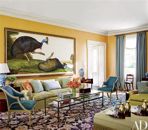 Gil Schafer New York Farmhouse Traditional Interior Design Living Room