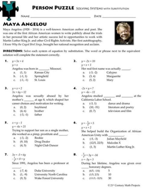 Https://tommynaija.com/worksheet/maya Angelou Math Worksheet