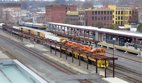 Springfield Union Station Platform Nears Completion Amtrak Sees Record