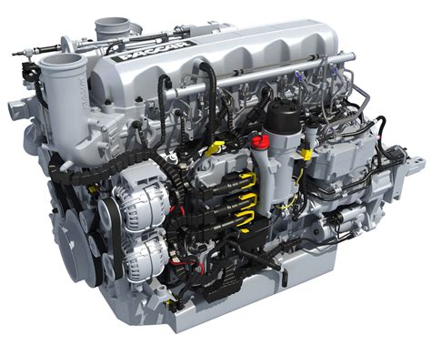 3d Paccar Mx 13 Powertrain Diesel Engine