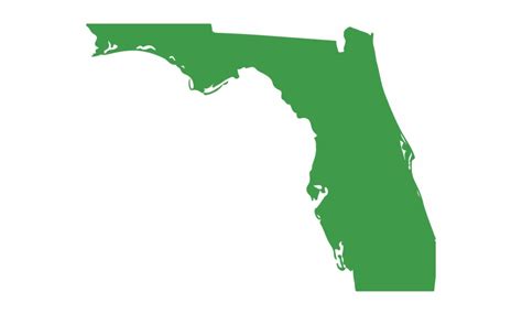Florida Map Clipart