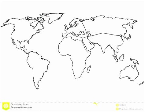 World Map With Boundaries Coloring Page Mapa Para Colorear Mundo Para Colorear Mapamundi