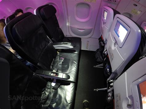 I am surprised at the huge difference in fare between normal coach and main cabin select for transcon flights. Virgin America A320 Main Cabin Select (exit row) PDX-SFO ...