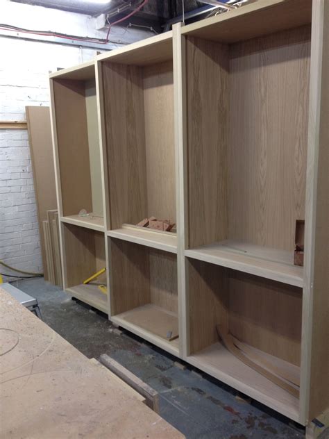 This method of joinery does require the purchase of a jig and special screws, but. Oak veneered carcasses for larder cupboards. Timber frames ...