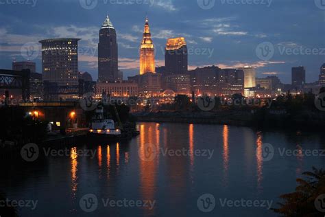 Early Morning Cleveland Skyline 784640 Stock Photo At Vecteezy