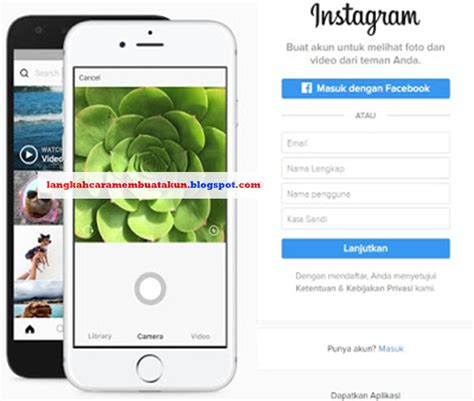 Buat Akun Instagram Lewat Google Daftar Instagram Di Google Langkah Cara Membuat Akun