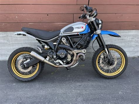 Ducati Scrambler Desert Sled Sparking Blue For Sale In San Rafael Ca