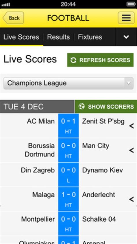 Bbc Sport News Live Scores By Bbc Media Applications Technologies
