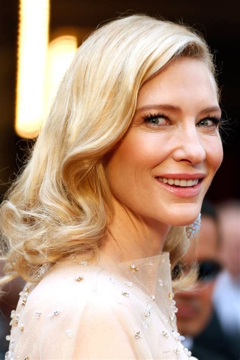 Cate Blanchett Retro Hair Trend At The Oscars 2014 Popsugar Beauty