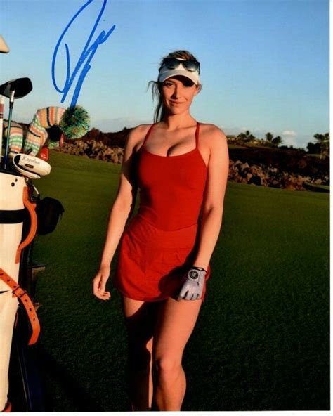 Paige Spiranac Signed Autographed Lpga Golf Photo Etsy