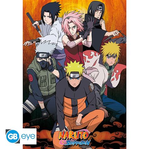 Naruto Shippuden Poster Group 98x68