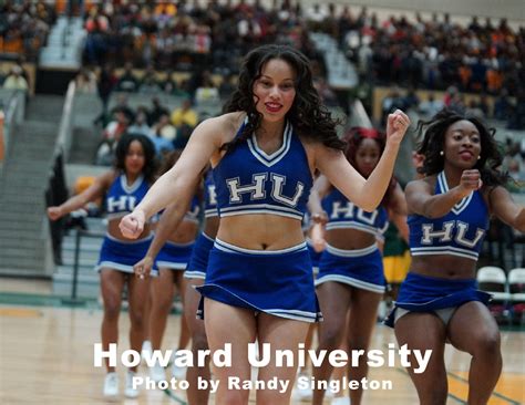 Howard University College Cheerleading Ebony Cheerleader Howard