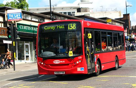 London Bus Routes Route 138 Bromley North Coney Hall