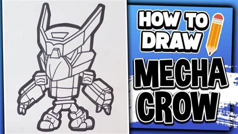 Crow is one of the fast travellers with a movement speed of 2.5 tiles per second. How To Draw MECHA CROW - Brawl Stars Skin // LextonArt ...