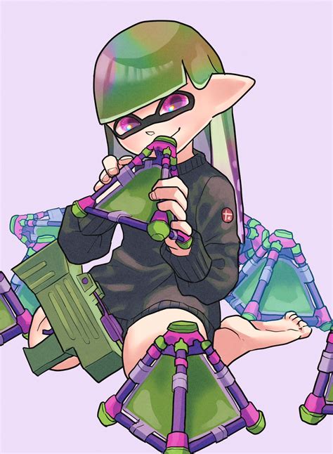 Inkling And Inkling Girl Splatoon And 1 More Drawn By Nastarr0