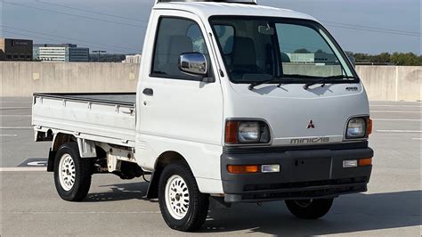 1997 Mitsubishi Mini Cab Kei Truck Walk Around YouTube