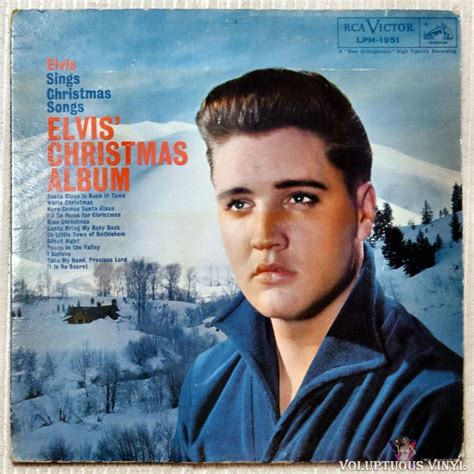 Elvis Presley ‎ Elvis Christmas Album 1959 Vinyl Lp Album Mono