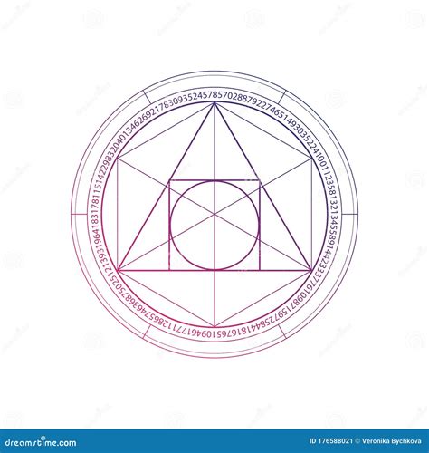 Philosopher Stone Sacred Geometry Spiritual New Age Futuristic