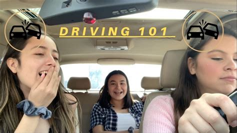 my friend teaches me how to drive youtube
