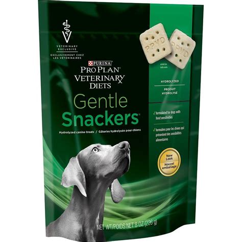 Purina veterinary diets ha hydrolyzed formula dog food is the first truly hypoallergenic diet for the management of dogs with food allergies. Purina Pro Plan Veterinary Diets Gentle Snackers ...