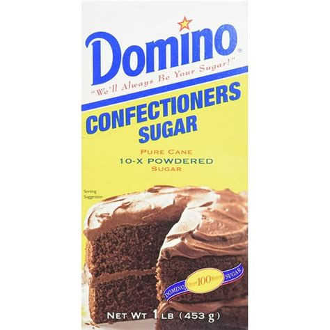 Domino Confectioners 10 X Powdered Sugar 1 Pound Box Pack Of 2