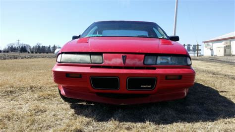 Pontiac Grand Prix Coupe 1990 Red For Sale 1g5wp14vxlf297014 Rare No