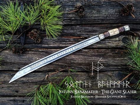 Hand Forged Sword Anglo Saxon Scramasax Viking Long Seax Etsy Sword