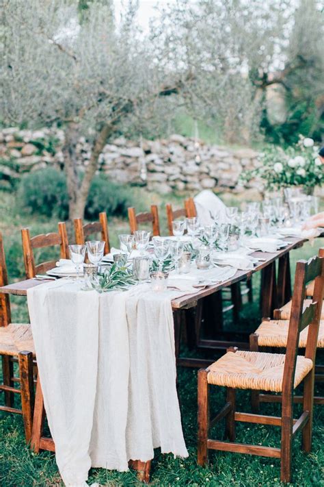 Tuscany Weddingtable At The Amazing Weddinglocation Villa Montanare In