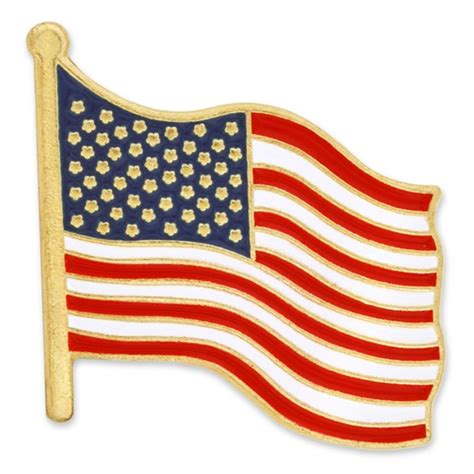 American Flag Pin Usa Flag Pin Flag Lapel Pins Pin Mart Pinmart