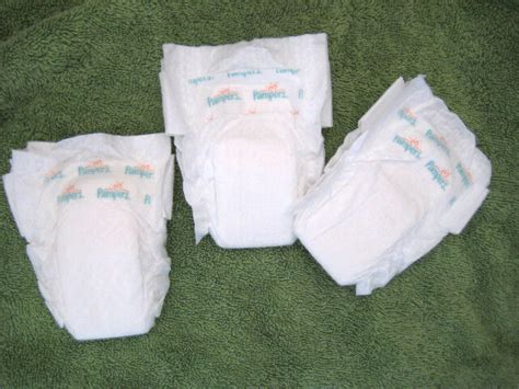 3 Micro Preemie Pampers Diaper P Xs For Reborn Doll Or