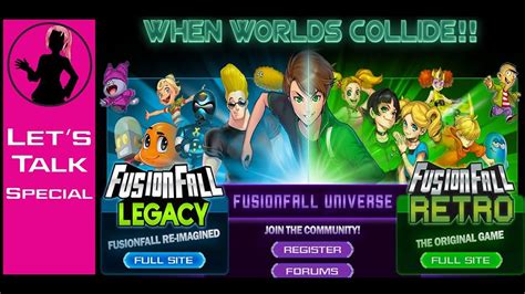 Lets Talk Fusionfall Universe Youtube