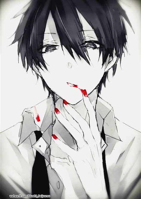 Hendrix With Blood On His Hands Anime Boys Pinterest
