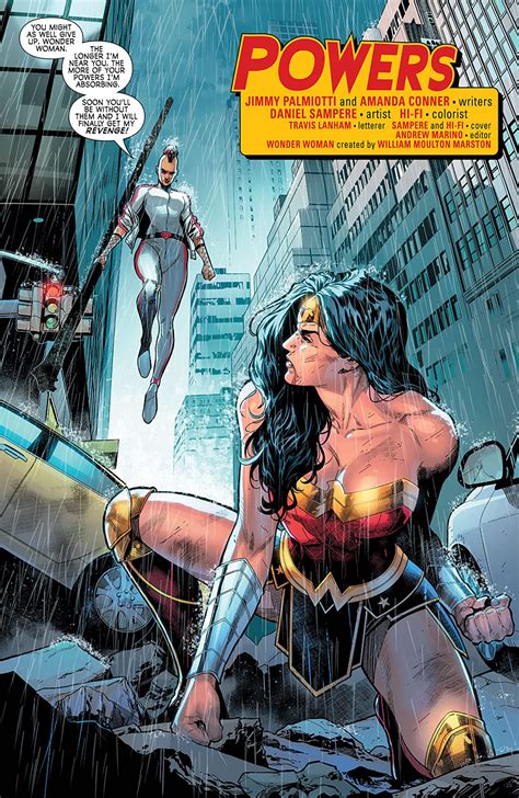 Wonder Woman Agent Of Peace 11 3 Page Preview And Cover Released By