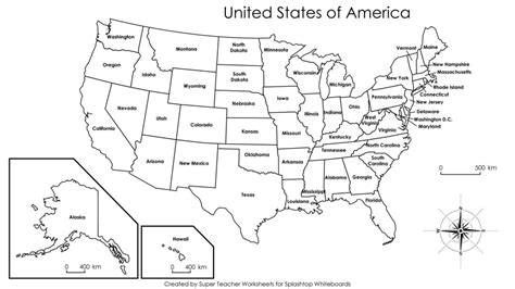 Printable Fill In Map Of Usa Printable Us Maps