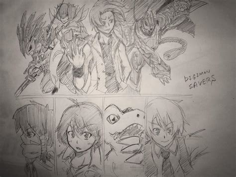 Agumon Digimon Savers Daimon Masaru Digimon Savers Fujieda