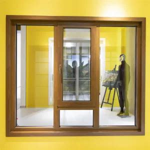 High Quality Heat Insulating Thermal Break Aluminium Window With Double