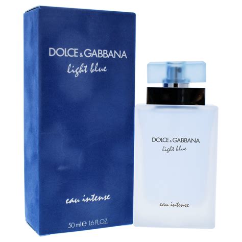 Dolce And Gabbana Light Blue Eau Intense Perfume 50 Ml Edp Spay For Women