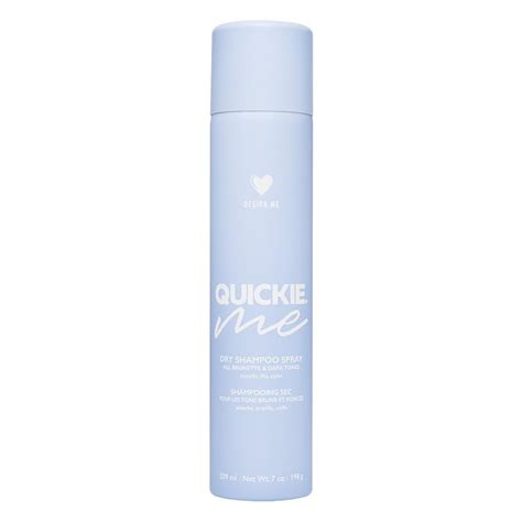 The formula leaves hair feeling clean with a light, citrus fragrance. Quickie.ME • Dry Shampoo for Light Tones | Dry shampoo ...