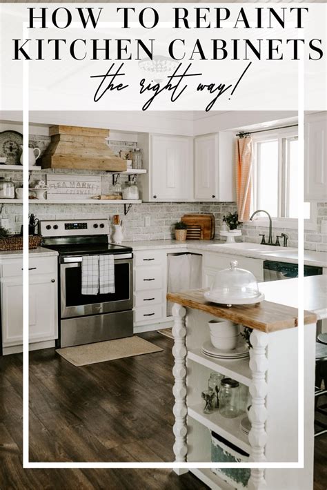 Cost of repainting cabinets vs. How to Repaint Kitchen Cabinets the Right Way | Repainting ...