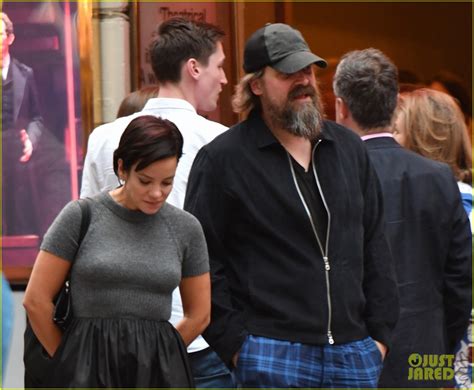 Stranger Things David Harbour Hangs Out With Lily Allen In London
