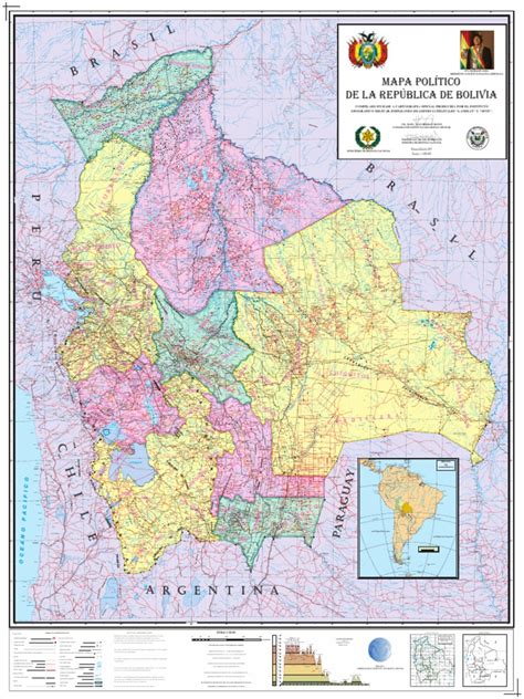 Mapa Politico De Boliviapdf