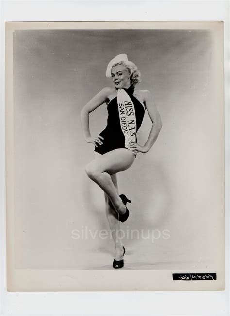 Orig 1952 Marilyn Monroe In Swimsuit Miss Nas Pin Up Portrait By Bernard Of Hollywood