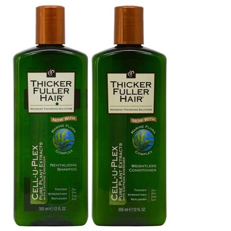 Thicker Fuller Hair Duo Set Revitalizing Shampoo And